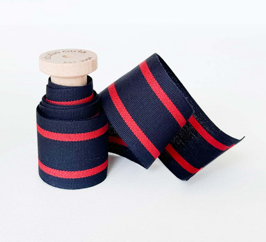 Wood Spool Striped Cotton Ribbon